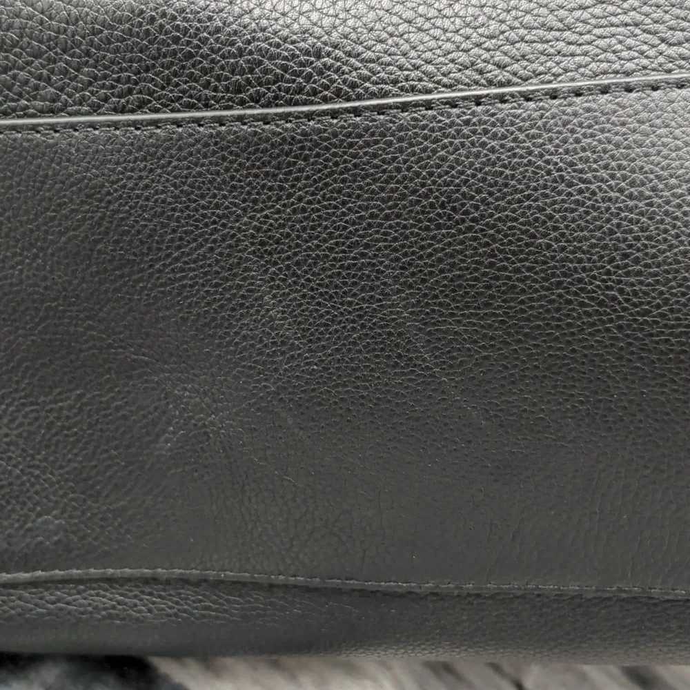 Rebecca Minkoff black leather satchel